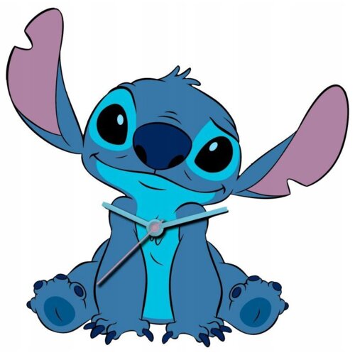 Zegar ścienny KIDS EUROSWAN LAS3069 Stitch