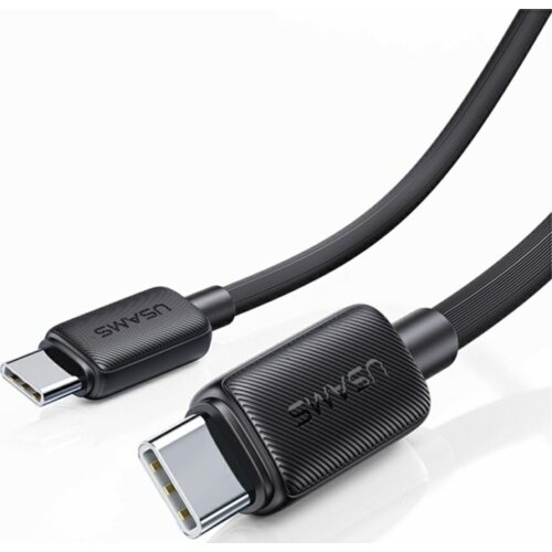 Kabel USB-C - USB-C USAMS KY Series US-SJ701 60W 3 m Czarny