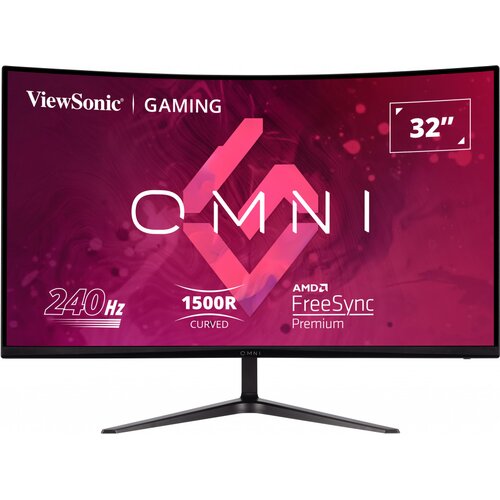 Monitor VIEWSONIC VX3219-PC-MHD 31.5" 1920x1080px 240Hz 1 ms Curved