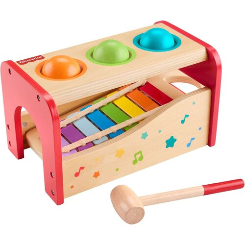 Zabawka edukacyjna FISHER PRICE Ławka z Ksylofonem dla Maluchów HXT88