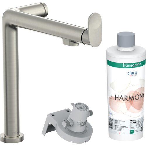 Bateria HANSGROHE Aqittura M91 76802800 z filtrem Stal szczotkowana