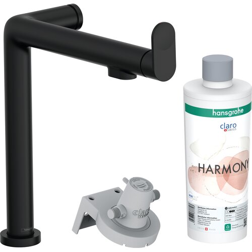 Bateria HANSGROHE Aqittura M91 76802670 z filtrem Czarny mat