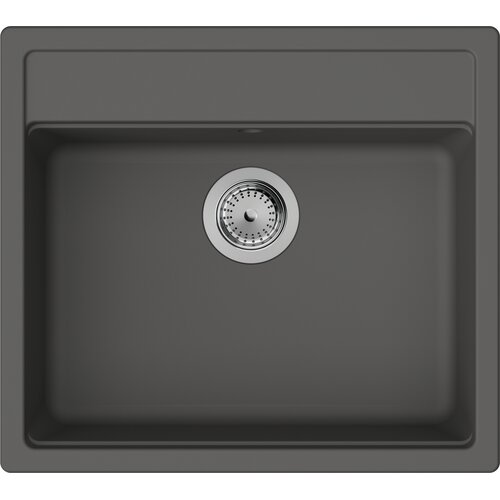 Zlewozmywak jednokomorowy HANSGROHE S52 43359290 Kamienna szarość 57x51