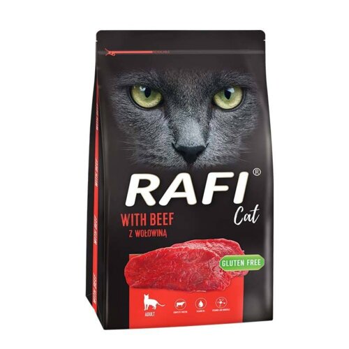 Karma dla kota RAFI Cat z wołowiną 7 kg