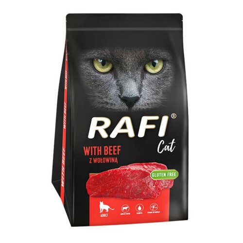 Karma dla kota RAFI Cat z wołowiną 1.5 kg