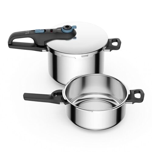 Szybkowar TEFAL Secure Trendy P2584301 (2 sztuki) + Koszyk