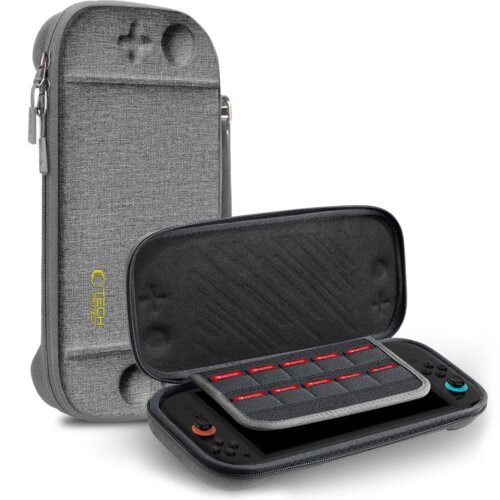 Etui TECH-PROTECT Slim Pouch do Nintendo Switch 2 Grafitowy