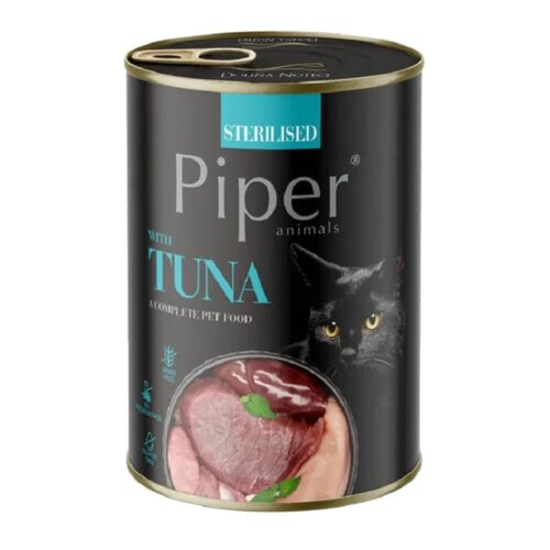 Karma dla kota PIPER Animals Sterilised z tuńczykiem 400 g