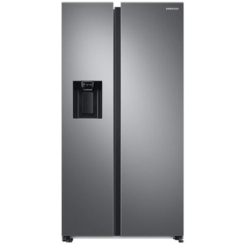 Lodówka SAMSUNG RS68A8840S9 EF Side by Side No frost 178cm Srebrna Podajnik wody Kostkarka Twin Cooling Plus, Metal Cooling