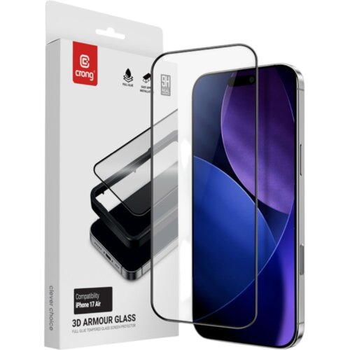 Szkło hartowane CRONG 3D Armour Glass do Apple iPhone 17 Air