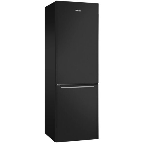 Lodówka AMICA FK299TG.2FXHC No Frost 181cm Czarna