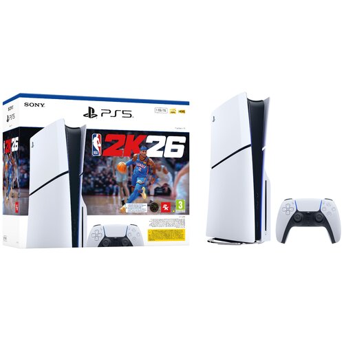 Konsola SONY PlayStation 5 Slim + NBA 2K26 Gra PS5