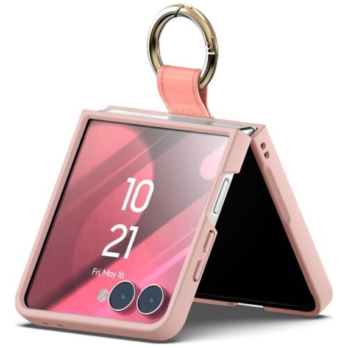 Etui MERCURY Gold Ring do Samsung Galaxy Z Flip 7 Różowy