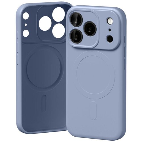 Etui MERCURY Semi-Silicone MagSafe do Apple iPhone 17 Pro Fioletowy