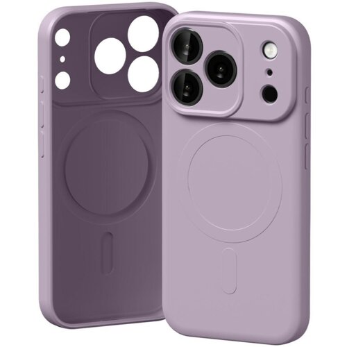 Etui MERCURY Semi-Silicone MagSafe do Apple iPhone 17 Pro Lawendowy