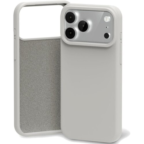 Etui MERCURY Silicone do Apple iPhone 17 Pro Kamienny