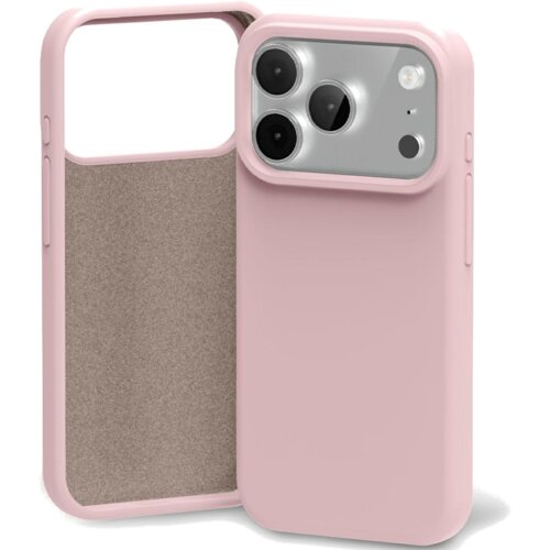 Etui MERCURY Silicone do Apple iPhone 17 Pro Max Różowo-piaskowy