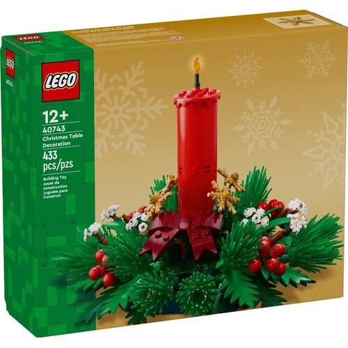 LEGO 40743 Świąteczna dekoracja stołu