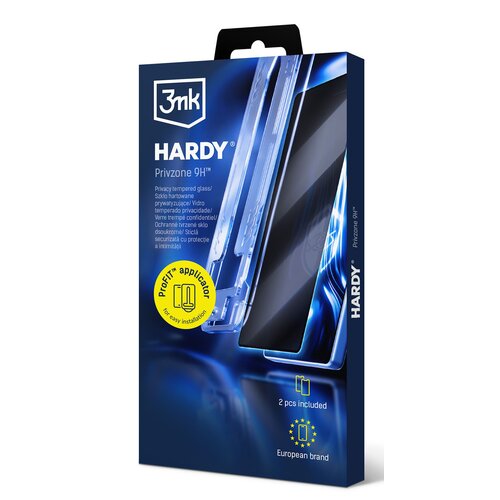Szkło prywatyzujące 3MK Hardy Privzone 9H do Apple iPhone 17 Air (2 szt.)