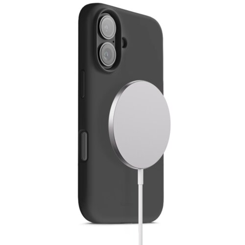 Etui CRONG Color Cover Magnetic MagSafe do Apple iPhone 17 Czarny
