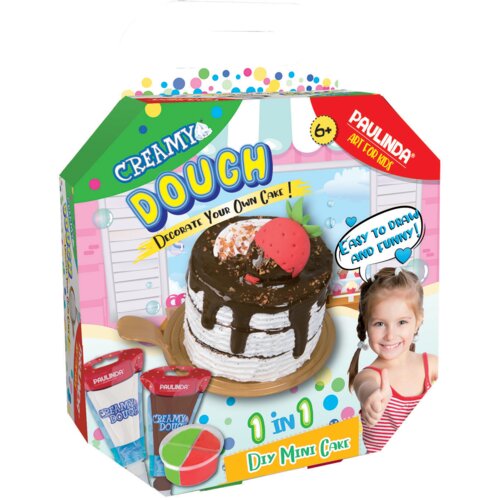 Zestaw kreatywny PAULINDA Creamy Dough Minicake 022-PAU160114
