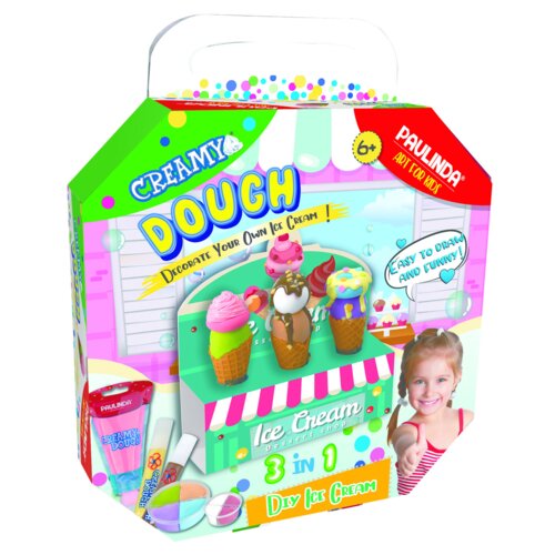 Zestaw kreatywny PAULINDA Creamy Dough Ice Cream 022-PAU160136-1