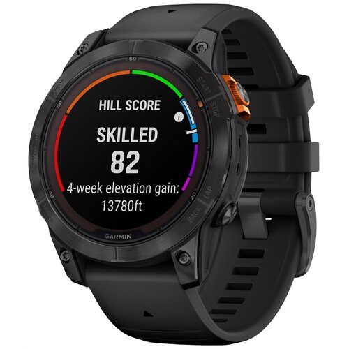 Zegarek sportowy GARMIN Fenix 7 Pro Solar 47mm Szaro-czarny
