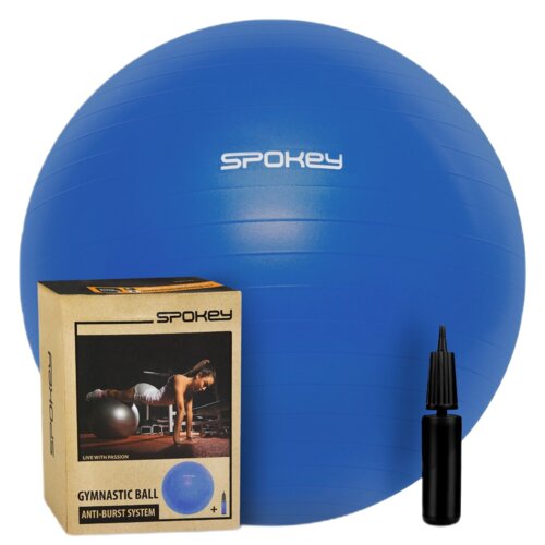 Piłka gimnastyczna SPOKEY Fitball Niebieski (75 cm)