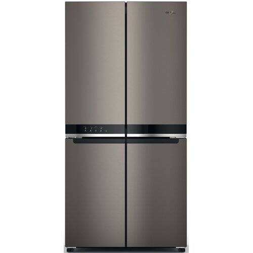 Lodówka WHIRLPOOL WQ9 U2BL EF Side by Side No Frost 187.4 Czarny/Inox