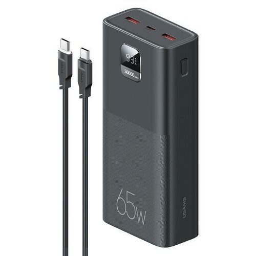 Powerbank USAMS PB68 30000 mAh 65W Czarny