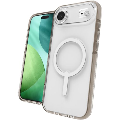 Etui ZAGG Santa Cruz Snap MagSafe do Apple iPhone 17 Air Przezroczysto tytanowy
