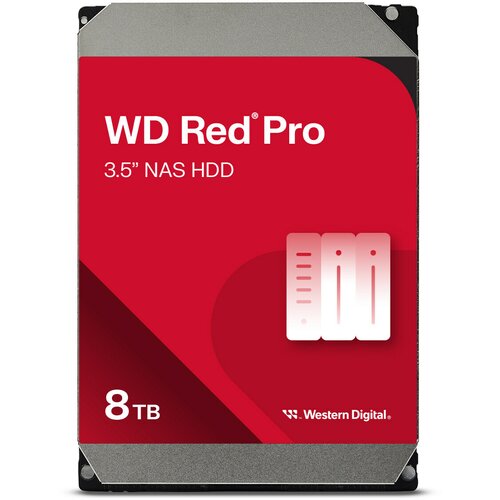 Dysk WD Red Pro 8TB 3.5" SATA III HDD