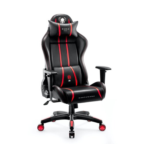 Fotel DIABLO CHAIRS X-One 2.0 Normal Size Czarno-czerwony