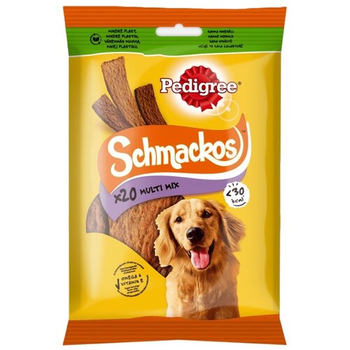 Przysmak dla psa PEDIGREE Schmackos Multi Mix Wołowina z jagnięciną i drobiem 40 x 144 g