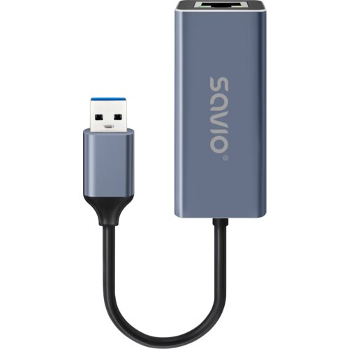 Adapter USB - RJ-45 SAVIO AK-83