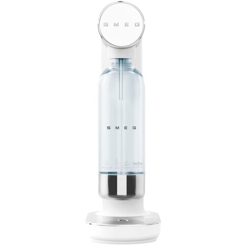 Saturator SMEG Collezione SKC01WHM Biały + butelka