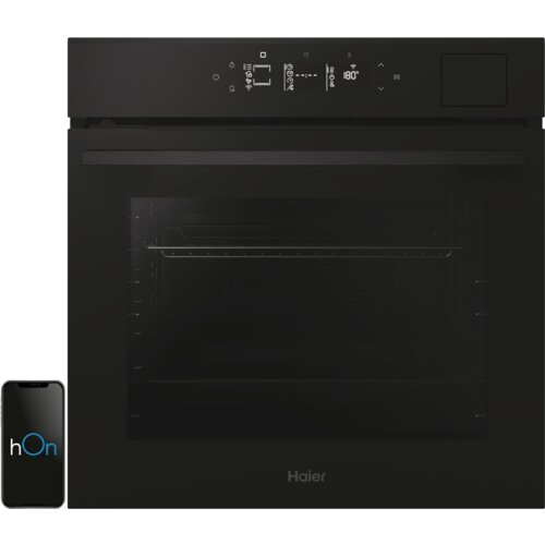 Piekarnik HAIER H6 ID46G3SHTB Elektryczny parowy Czarny A++