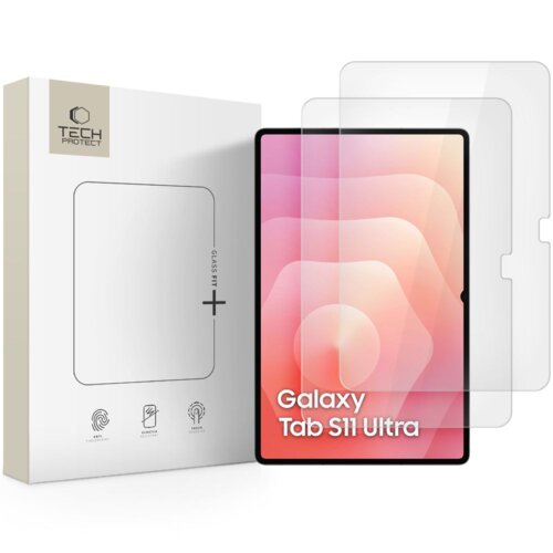 Szkło hartowane TECH-PROTECT Glass Fit+ do Samsung Galaxy Tab S8 Ultra/S9 Ultra/S10 Ultra/S11 Ultra 14.6 (2 szt.)