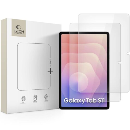 Szkło hartowane TECH-PROTECT Glass Fit+ do Samsung Galaxy Tab S11 11.0 (2 szt.)