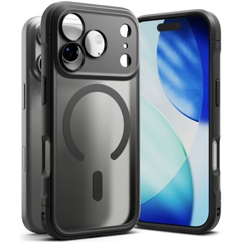 Etui RINGKE Fusion Bold Magnetic MagSafe do Apple iPhone 17 Pro Czarny Mat