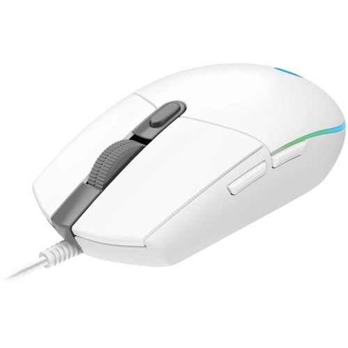 Mysz LOGITECH G102 Lightsync Biały
