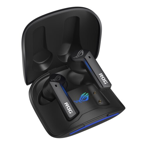 Słuchawki ASUS ROG Cetra True Wireless, Dokanałowe, ANC, Dźwięk przestrzenny Czarny