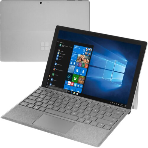 Laptop MICROSOFT Surface Pro 6 12.3" i5-8250U 8GB RAM 128GB SSD Windows 10 Home + Klawiatura Szary