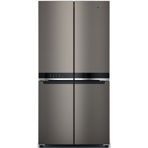 Lodówka WHIRLPOOL WQ9 U2BL EF Side by Side No Frost 187.4 Czarny/Inox