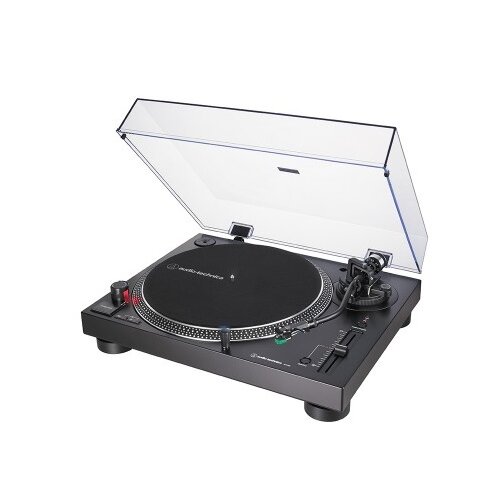 Gramofon AUDIO-TECHNICA AT-LP120X Czarny, Manualny, Napęd bezpośredni, USB, Prędkość odtw. 33 1/3, 45, 78 obr./min