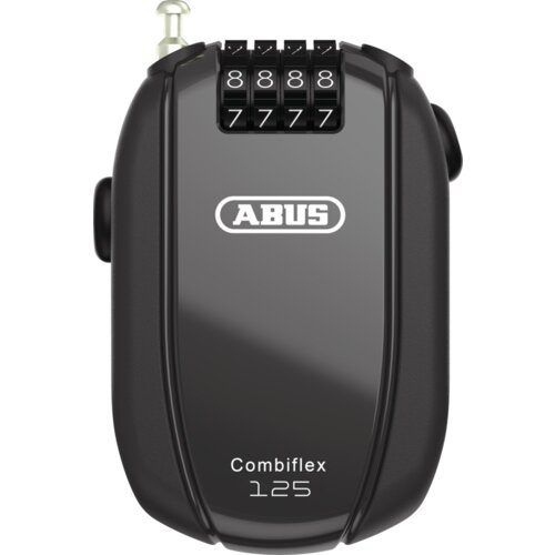 Zapięcie rowerowe ABUS Combiflex Trip 125 Linka Czarny
