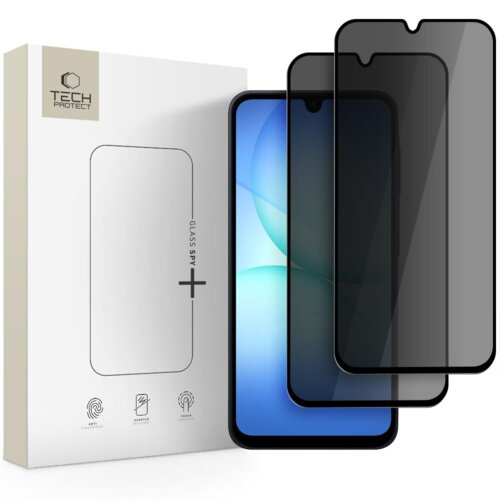 Szkło prywatyzujące TECH-PROTECT Glass Spy+ do Samsung Galaxy A16 4G/5G/A26 5G/A17 4G/5G (2 szt.)