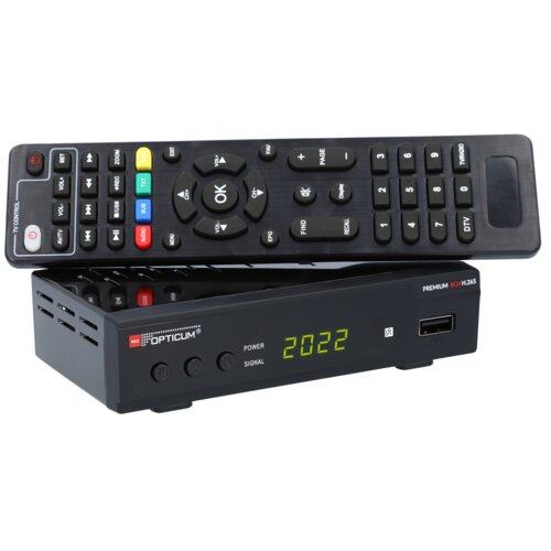 Dekoder OPTICUM Premium Box H.265 DVB-T2/HEVC/H.265