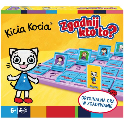 Gra towarzyska WINNING MOVES Zgadnij kto to? Kicia Kocia