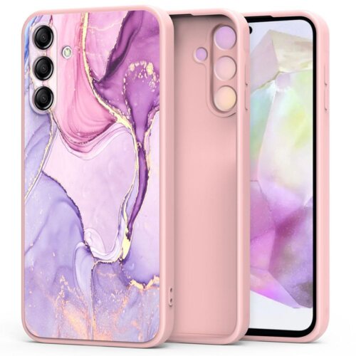 Etui TECH-PROTECT Icon do Samsung Galaxy S25 FE Marmur
